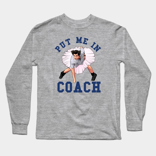 Ace Ventura, Put Me In Coach Long Sleeve T-Shirt by idjie